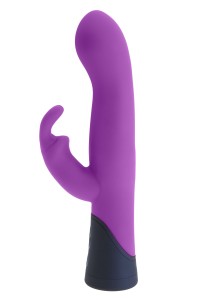 Vibratore rabbit ricaricabile viola