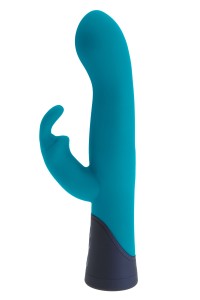 Vibratore rabbit ricaricabile blu