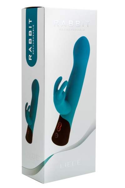 Vibratore rabbit ricaricabile blu