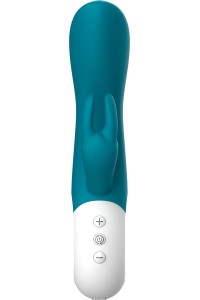 Vibratore rabbit Mighty blu oceano