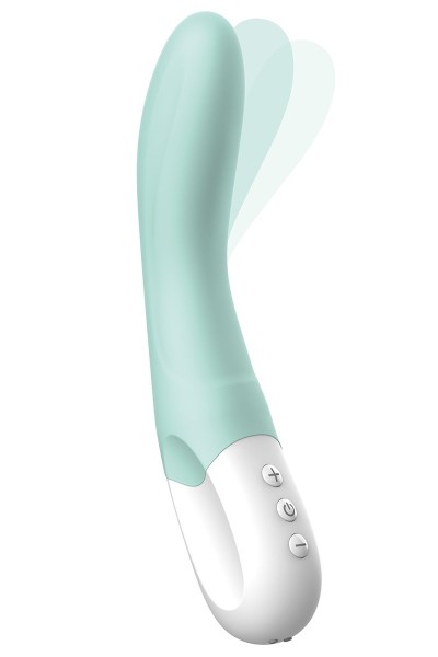 Vibratore punto G ricaricabile Bend It menta