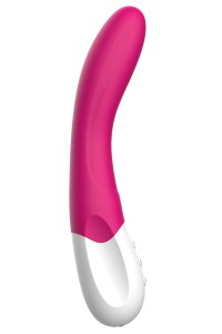 Vibratore punto G ricaricabile Bend It ciliegia