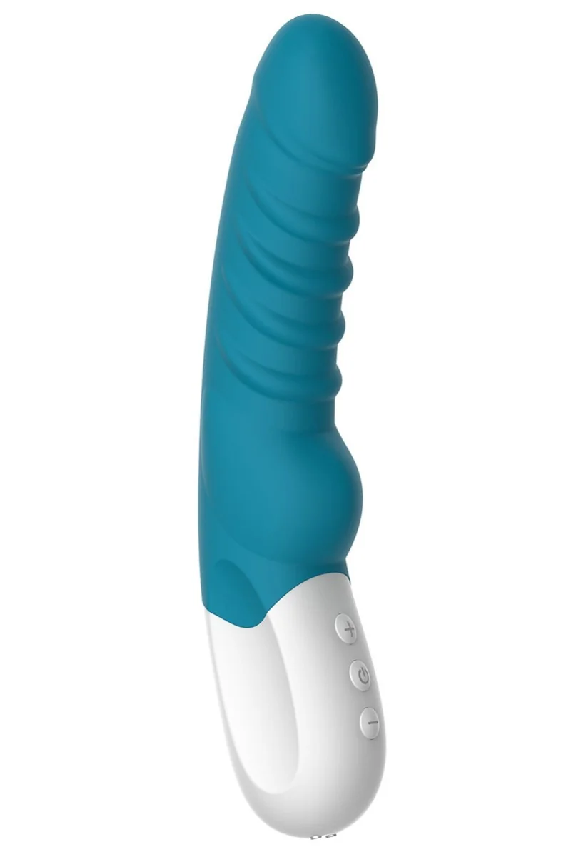 Vibratore punto G Vertigo blu oceano