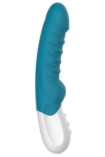 Vibratore punto G Vertigo blu oceano