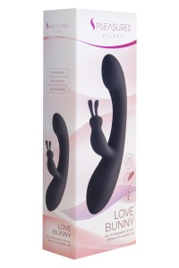 Vibratore rabbit Love Bunny nero