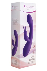 Vibratore rabbit Love Bunny viola