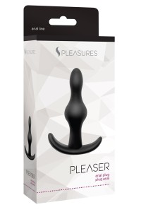 Plug anale nero Pleaser