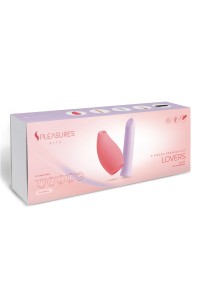 Kit per il piacere Lovers corallo e viola