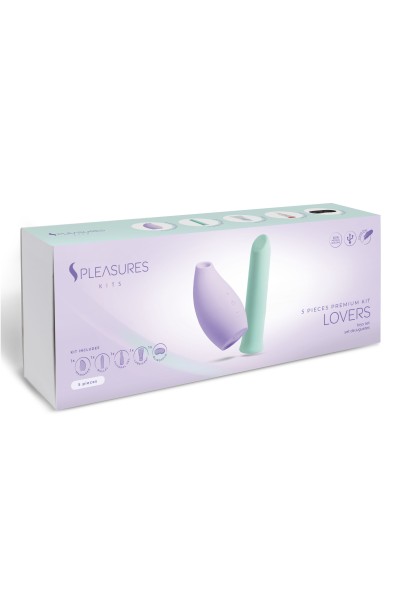 Kit per il piacere Lovers viola e menta