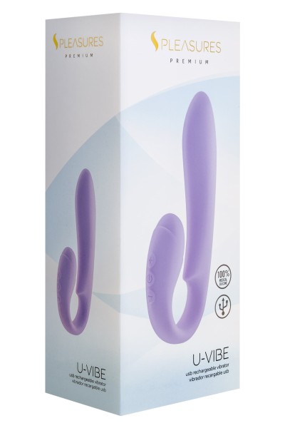 Stimolatore punto G e clitoride U-Vibe lavanda