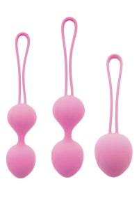 Kit palline vaginali Trio Kegel Trainer rosa