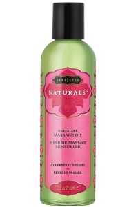 Olio da massaggi Naturals gusto fragola 50 ml