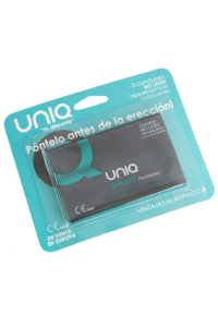 UNIQ SMART PRE-ERECCI�N PRESERVATIVO SIN LATEX  3UDS