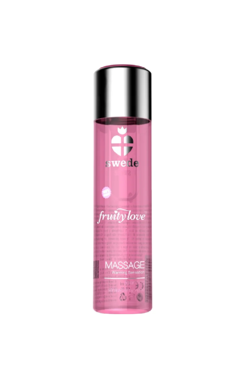 Olio da massaggi Fruity Love fragole e champagne 120 ml