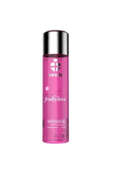 Olio da massaggi effetto calore Fruity Love pompelmo e mango 60 ml