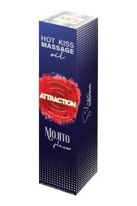 Olio per massaggi Hot Kiss al gusto Mojito 50 ml