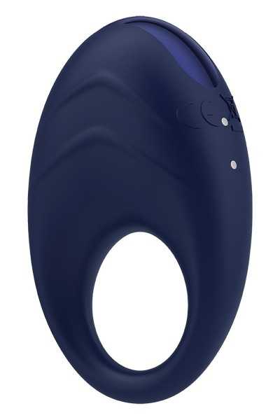 Anello vibrante blu Glam