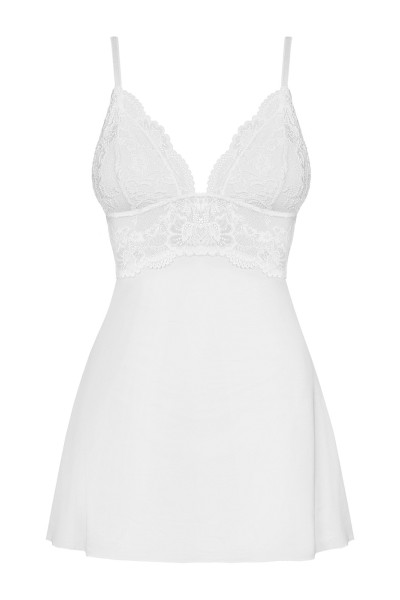 Babydoll e perizoma bianco 810