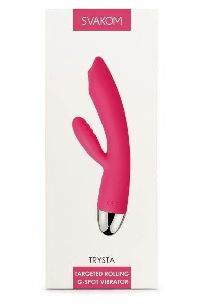 Vibratore rabbit Trysta rosa