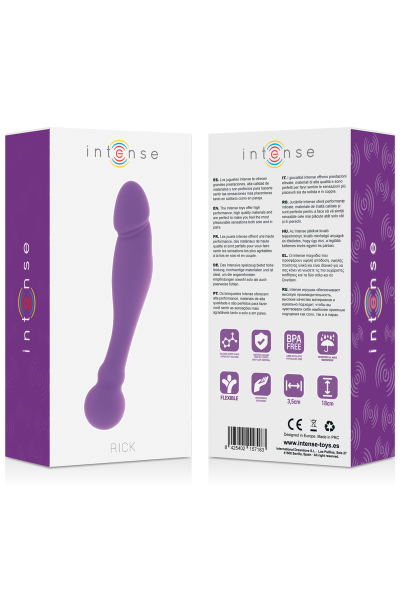 INTENSE SILICONE RICK DUAL LILA