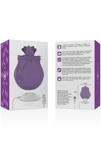 Stimolatore con lingua Violet