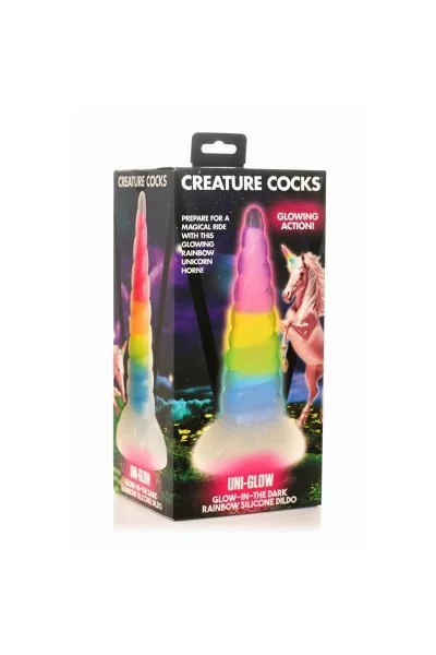 Dildo luminiscente Rainbow