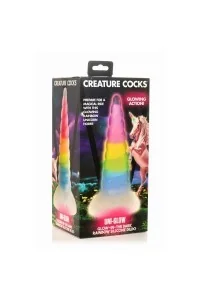 Dildo luminiscente Rainbow