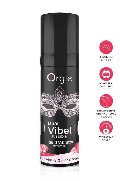 Vibratore liquido Dual Vibe fragola Gin Tonic