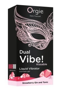 Vibratore liquido Dual Vibe fragola Gin Tonic