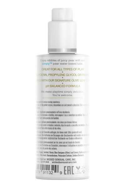 Lubrificante alla pera Simply 70 ml