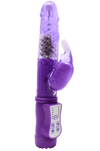 Vibromassaggiatore Rabbit Violet con Rotazione - Pocket Pleasure
