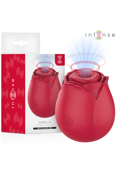 Aspiratore clitorideo Intense Camellia Rosa - Intense