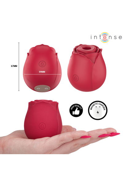 Aspiratore clitorideo Intense Camellia Rosa - Intense