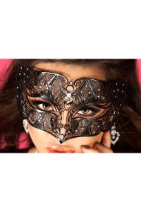 Maschera in ottone CR 3706 - foto 2 di 3