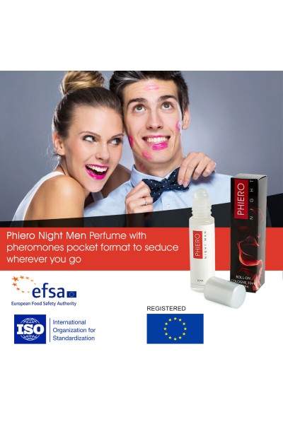 Profumo Phiero Night Man con feromoni per uomini - Roll-On - foto 2 di 2
