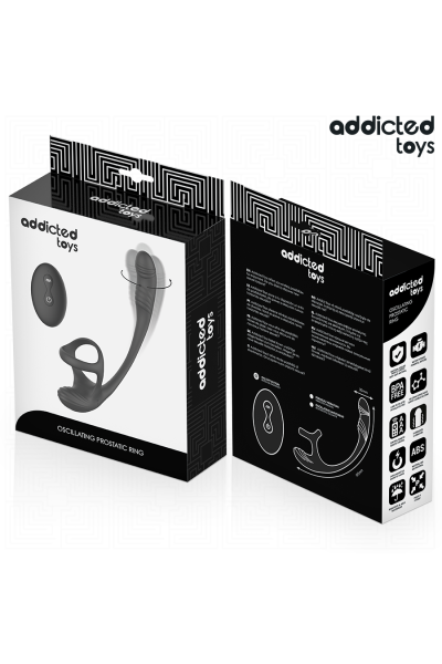 Plug anale vibrante con movimento a 360º e stimolatore per testicoli Addicted Toys - foto 7 di 8