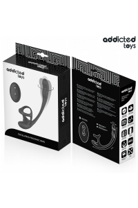 Plug anale vibrante con movimento a 360º e stimolatore per testicoli Addicted Toys - foto 7 di 8