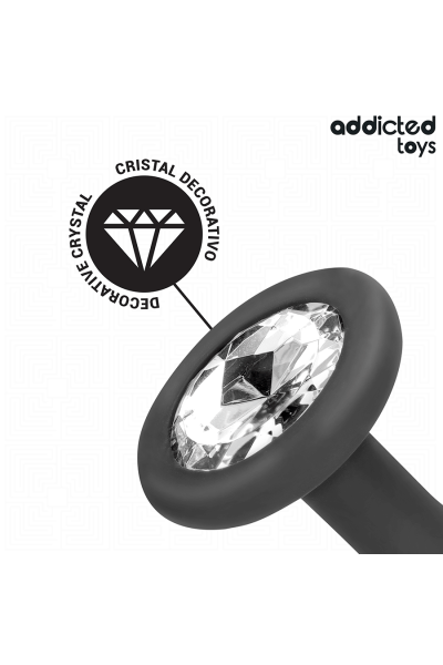 Plug anale in silicone con gioiello Set di 3 Addicted Toys - foto 3 di 7
