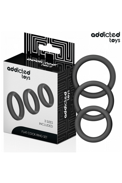 Anelli piatti in silicone Addicted Toys - foto 1 di 6