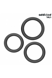 Anelli piatti in silicone Addicted Toys - foto 5 di 6