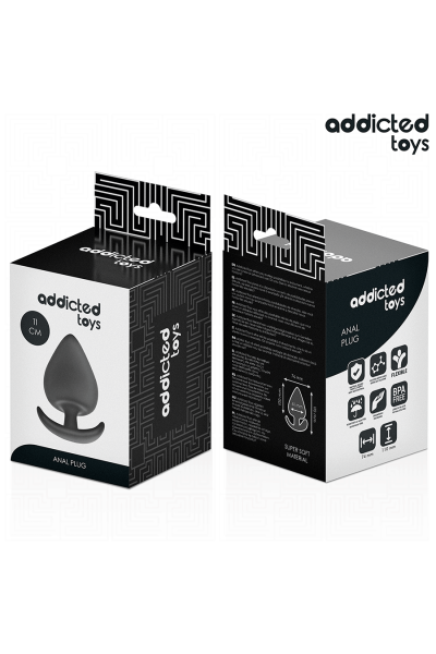 Plug anale in silicone XXL 11 cm ADDICTED TOYS - foto 7 di 7