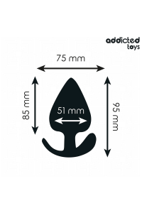 Plug Anale in Silicone Size XL 9.5 cm - foto 4 di 7