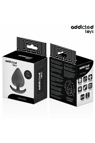 Plug Anale in Silicone Size XL 9.5 cm - foto 7 di 7