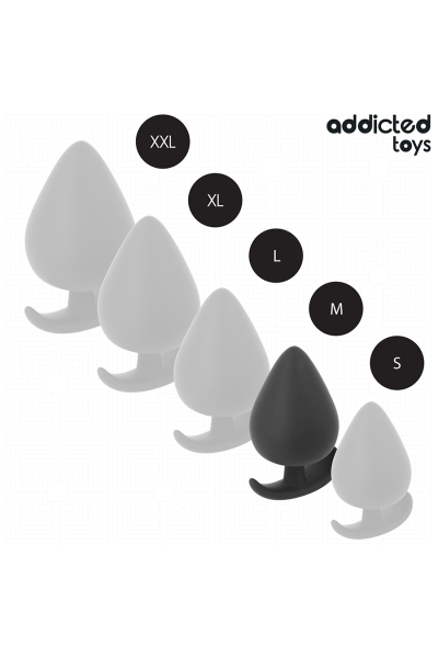 Plug anale in silicone taglia M 6.6 cm ADDICTED TOYS - foto 5 di 7