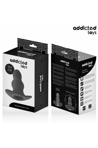 Plug anale vuoto in silicone Addicted Toys - foto 7 di 7