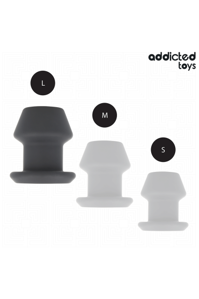 Plug anale cavo in silicone Addicted Toys size L - foto 5 di 7