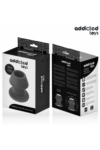 Plug anale cavo in silicone Addicted Toys size L - foto 7 di 7