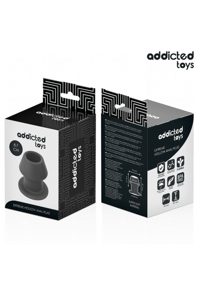 Plug anale vuoto Extreme in silicone taglia M - foto 7 di 7