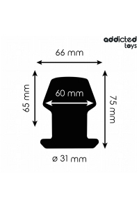 Plug anale vuoto in silicone Addicted Toys - foto 4 di 7