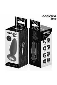 Plug anale con gioiello in silicone grande 12.6 cm - foto 6 di 6